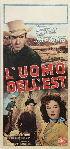 L'uomo dell'est - Locandina 1