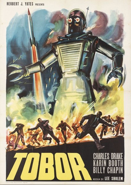 Tobor - Il re dei robot - Manifesto 1