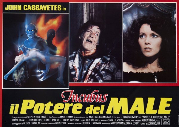 Fotobusta 5 per il film Incubus - Il potere del male (1982), dipinto da Enzo Sciotti