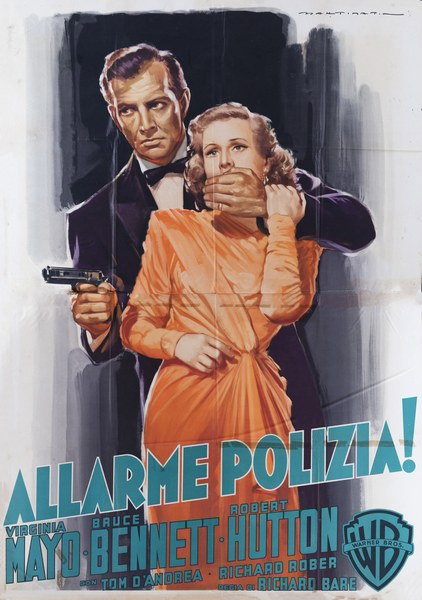 Allarme polizia! - Manifesto 1