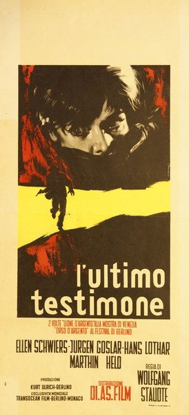 L'ultimo testimone - Locandina 1