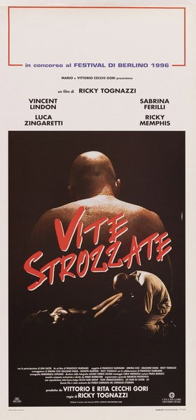 Locandina 1 per il film Vite strozzate (1996), dipinto da Petrollo Massimo (Maxy)