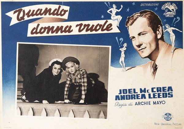 Quando donna vuole - Lobby Card 1