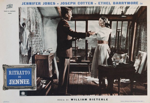 Fotobusta 3 per il film Il ritratto di Jennie (1948)