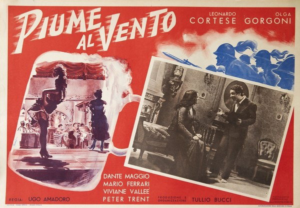 Fotobusta 3 per il film Piume al vento (1951)