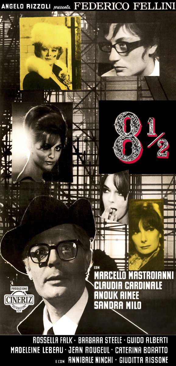 Locandina 2 for the film 8½ (1963)