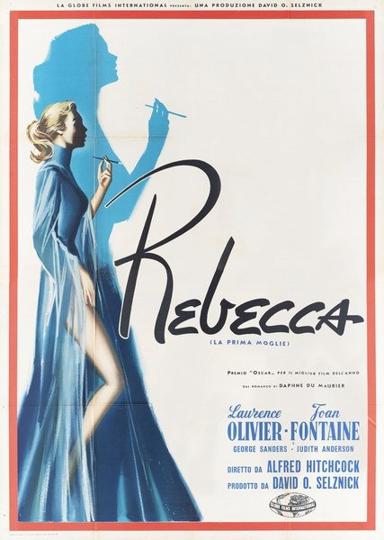 Manifesto 3 per il film Rebecca - La prima moglie (1940)