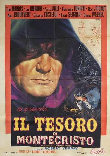 Il tesoro di Montecristo - Manifesto 3