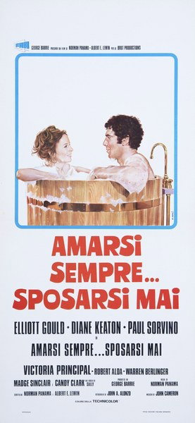 Locandina 2 per il film Si si.. per ora (1976), dipinto da Bruno Napoli