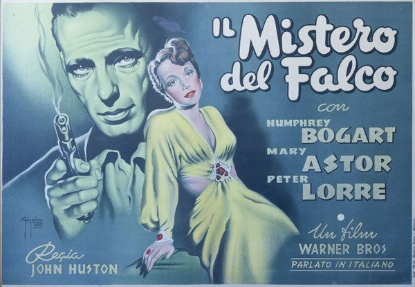 Manifesto 3 per il film Il mistero del falco (1941)