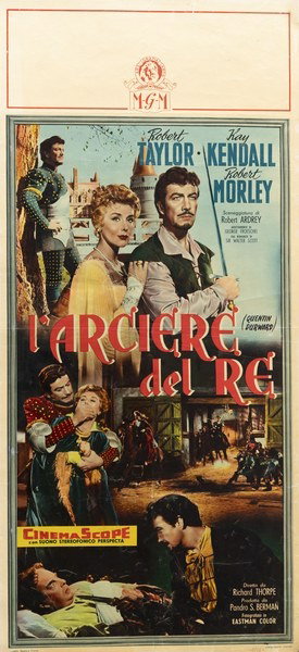 Locandina 2 per il film L'arciere del re (1955)