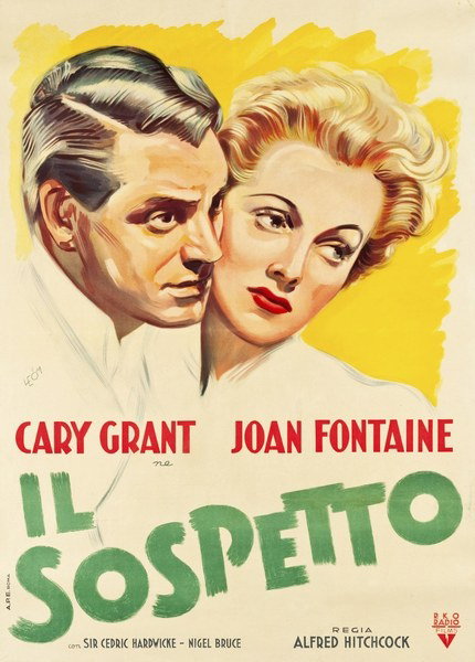 Manifesto 5 per il film Il sospetto (1941)