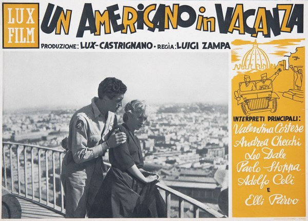 Un americano in vacanza - Fotobusta 1