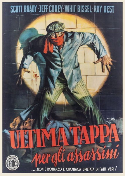 Ultima tappa per gli assassini - Manifesto 1