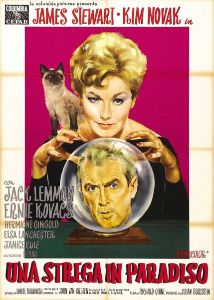 Poster 4 for the film Bell, Book and Candle (1958)