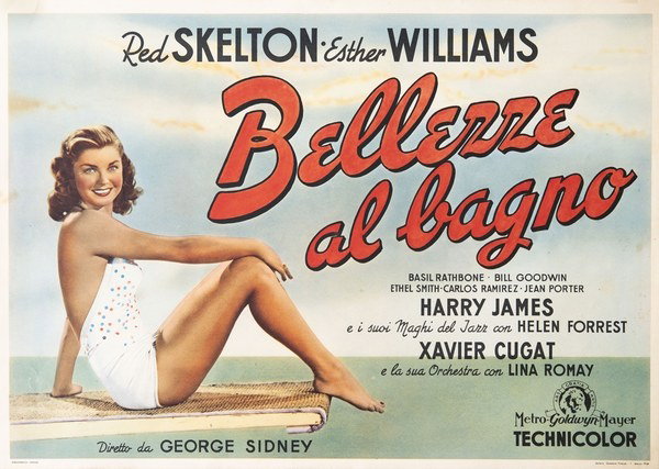 Fotobusta 5 per il film Bellezze al bagno (1944)