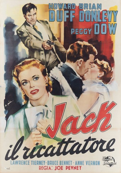 Jack il ricattatore - Manifesto 1