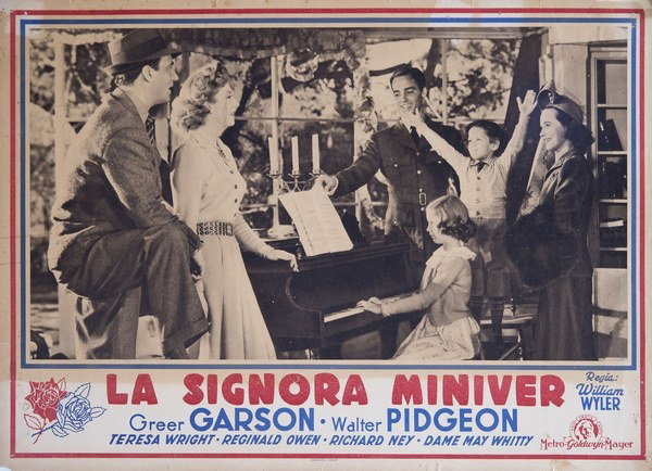 Lobby Card 3 for the film Mrs. Miniver (1942)