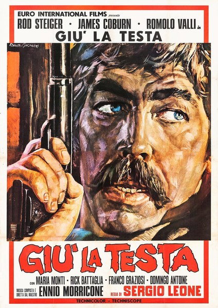 Manifesto 3 per il film Giù la testa (1971), dipinto da Rodolfo Gasparri