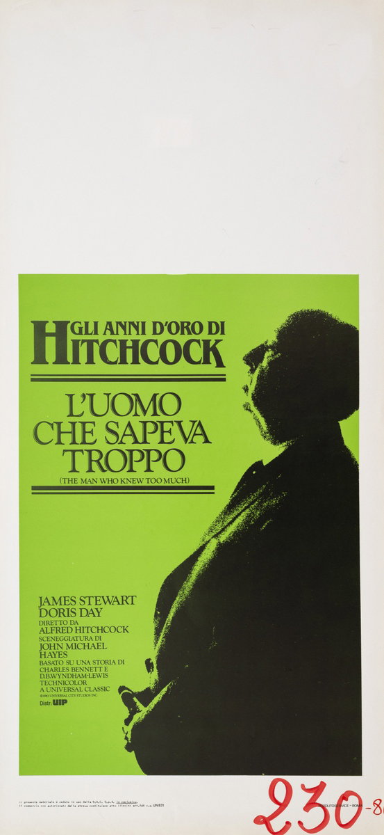 Locandina 2 per il film L'uomo che sapeva troppo (1956)