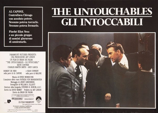 Fotobusta 5 per il film The Untouchables - Gli intoccabili (1987)