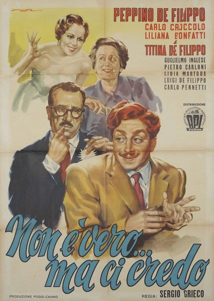 Non è vero... ma ci credo - Manifesto 1