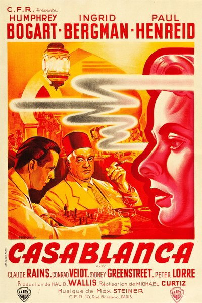 Manifesto 5 per il film Casablanca (1943)