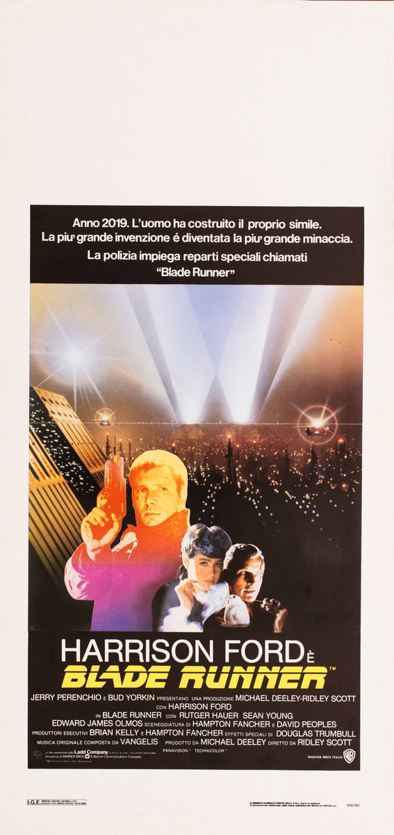 Locandina 2 for the film Blade Runner (1982)