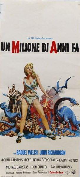 One Million Years B.C. - Lobby Card 1