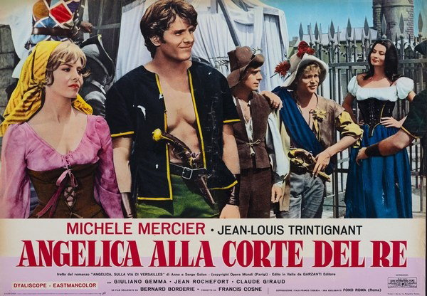 Fotobusta 2 per il film Angelica alla corte del re (1966)