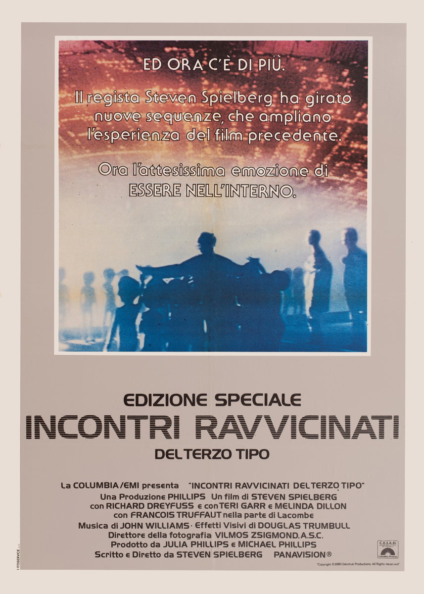 Poster 2 for the film Close Encounters of the Third Kind (1977)