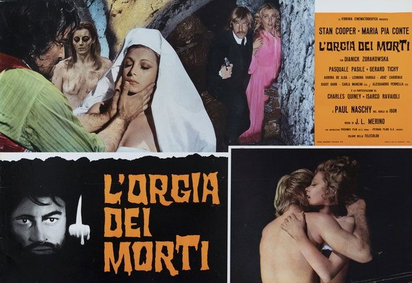 Fotobusta 7 per il film L'orgia dei morti (1973)