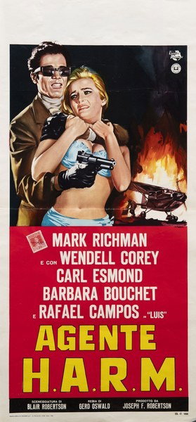 Agent for H.A.R.M. - Lobby Card 1