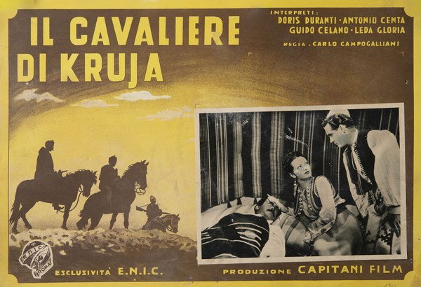 Fotobusta 2 per il film Il cavaliere di Kruja (1941)