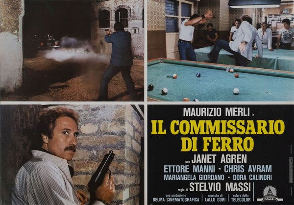 Il commissario di ferro - Fotobusta 2