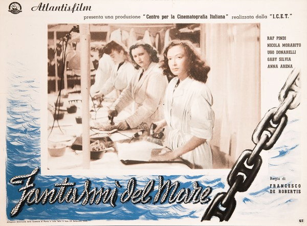Fotobusta 5 per il film Fantasmi del mare (1948)