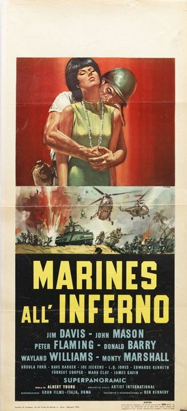 Marines all'inferno - Lobby Card 1