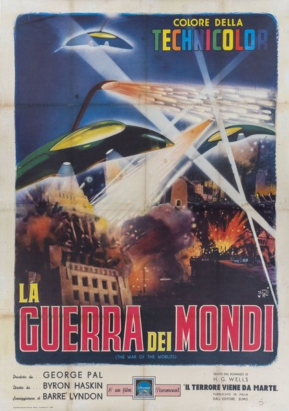 La guerra dei mondi - Manifesto 1