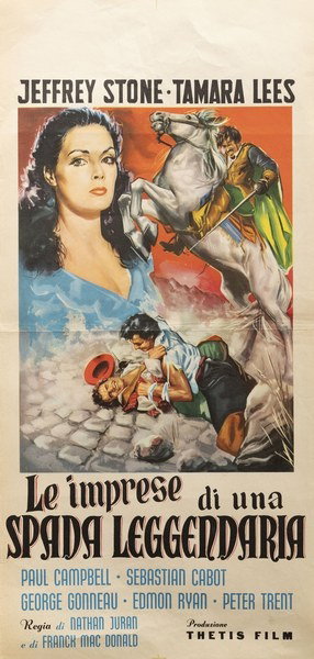 Le quattro spade - Lobby Card 1