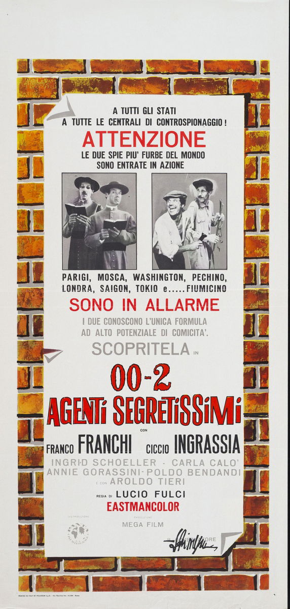 Oh! Those Most Secret Agents - Lobby Card 1