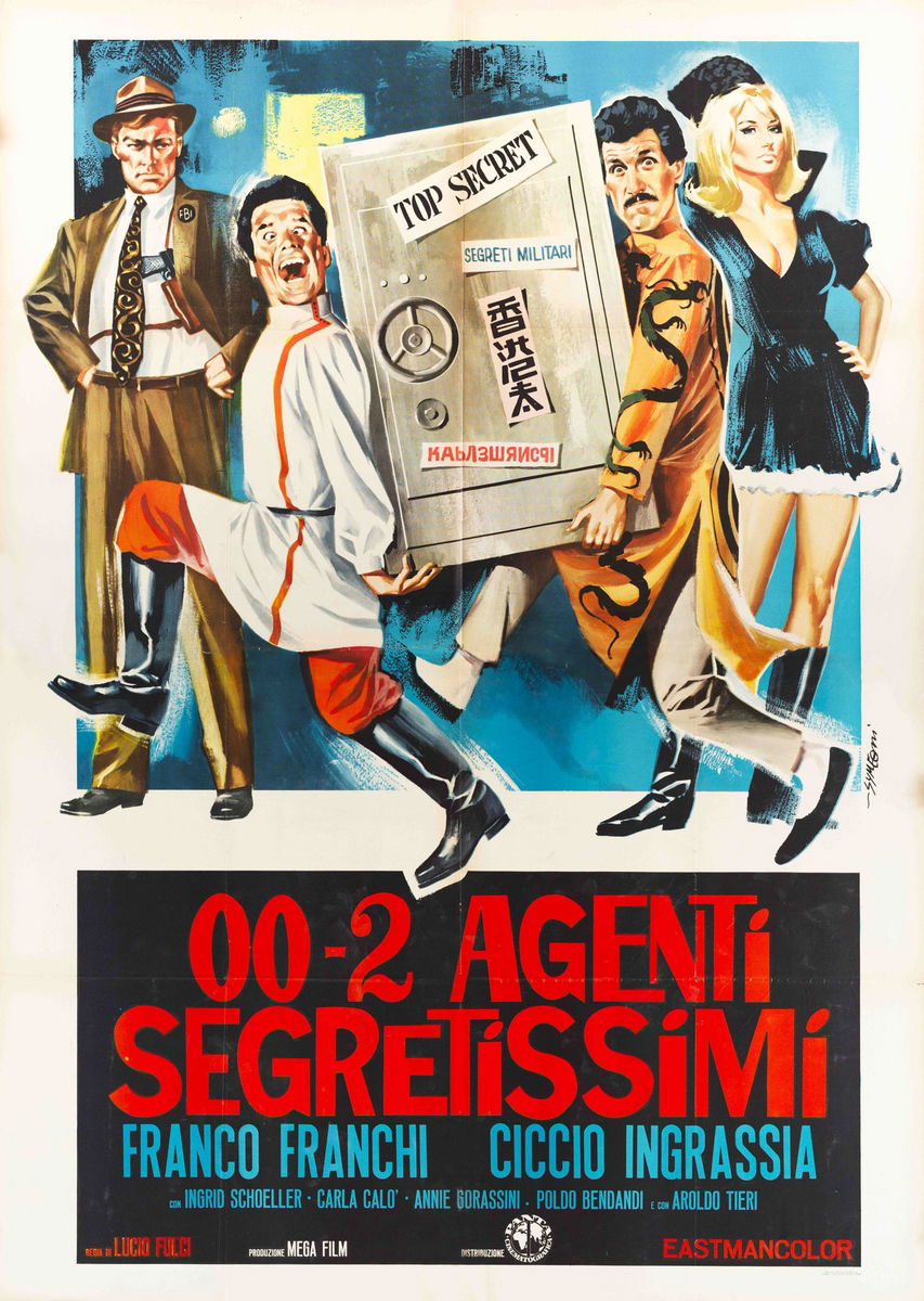 00-2 agenti segretissimi - Manifesto 1