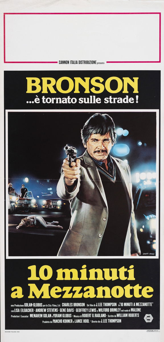 10 to Midnight - Lobby Card 1