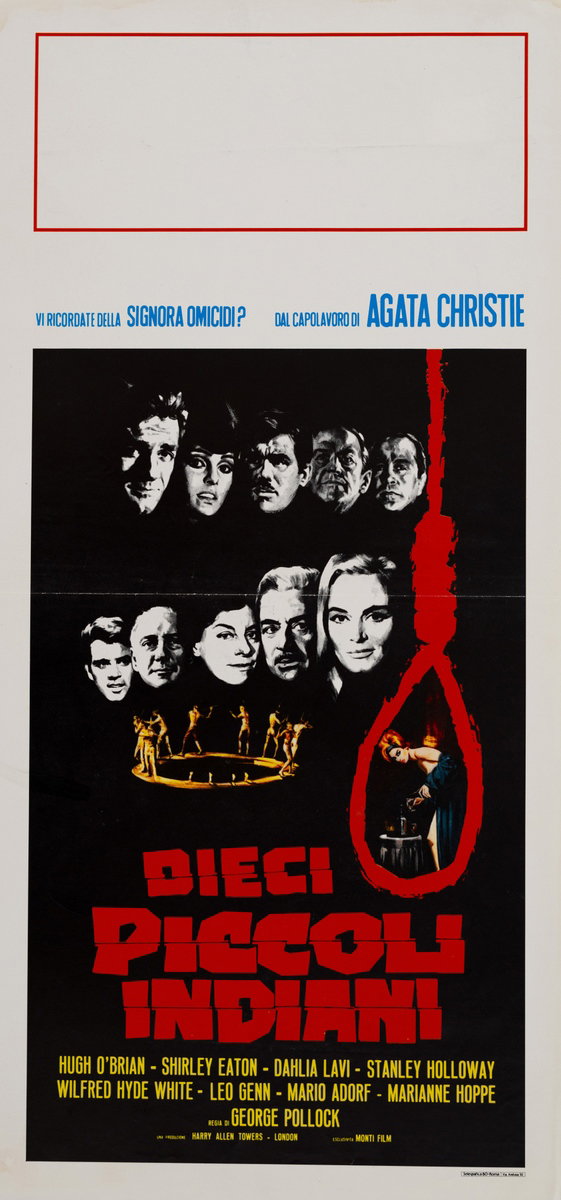 Locandina 2 for the film Ten Little Indians (1965)