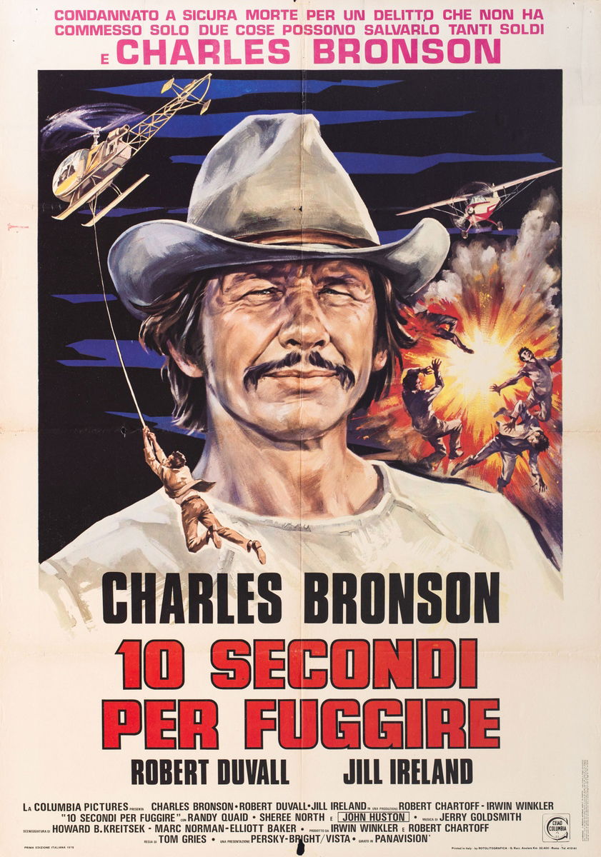 10 secondi per fuggire - Manifesto 2