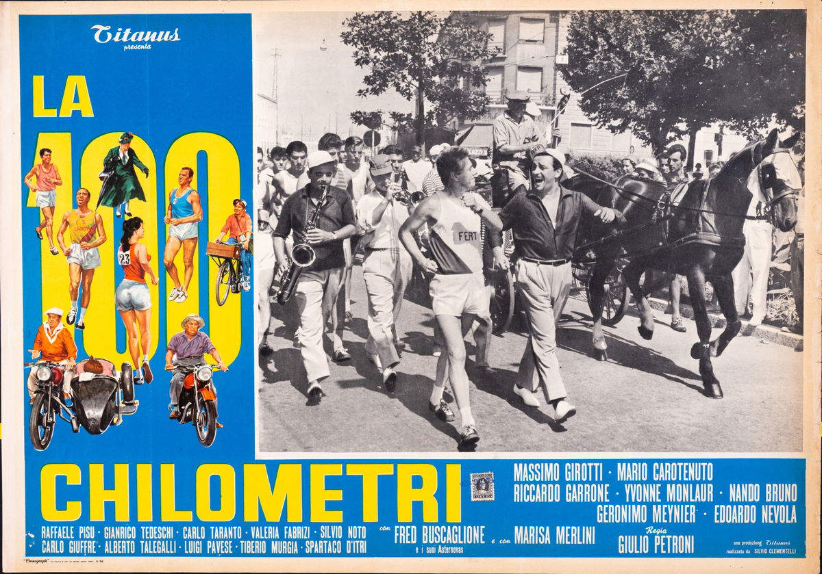 La cento chilometri - Fotobusta 1