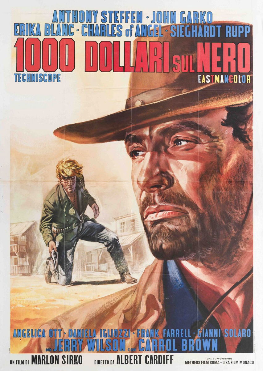 1000 dollari sul nero - Manifesto 2