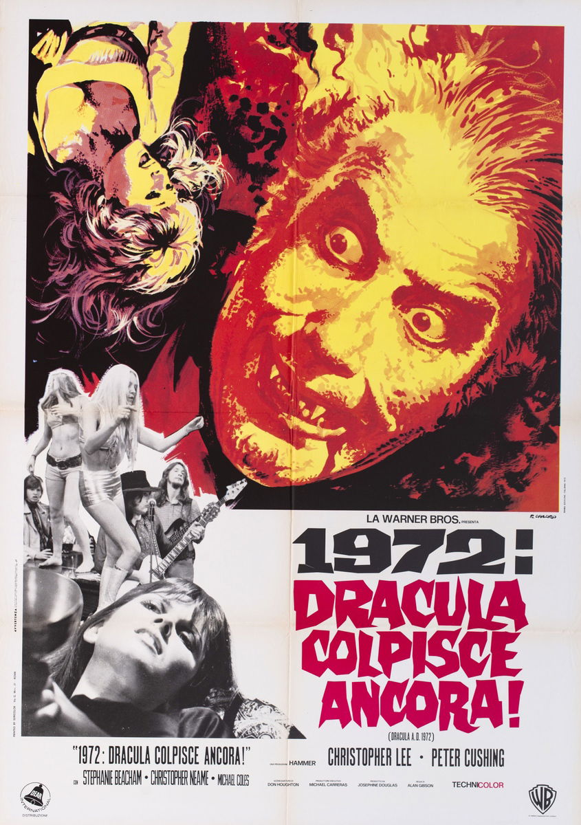 1972: Dracula colpisce ancora! - Manifesto 1