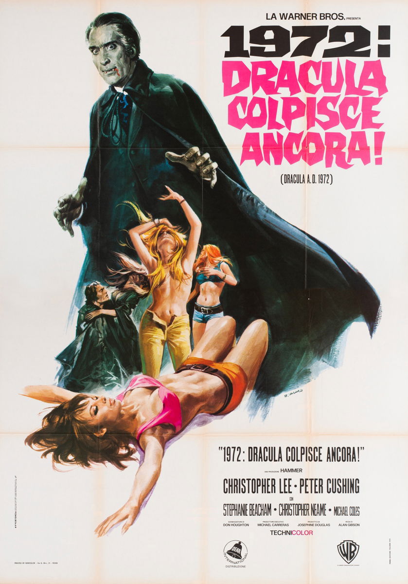 Dracula A.D. 1972 - Poster 2
