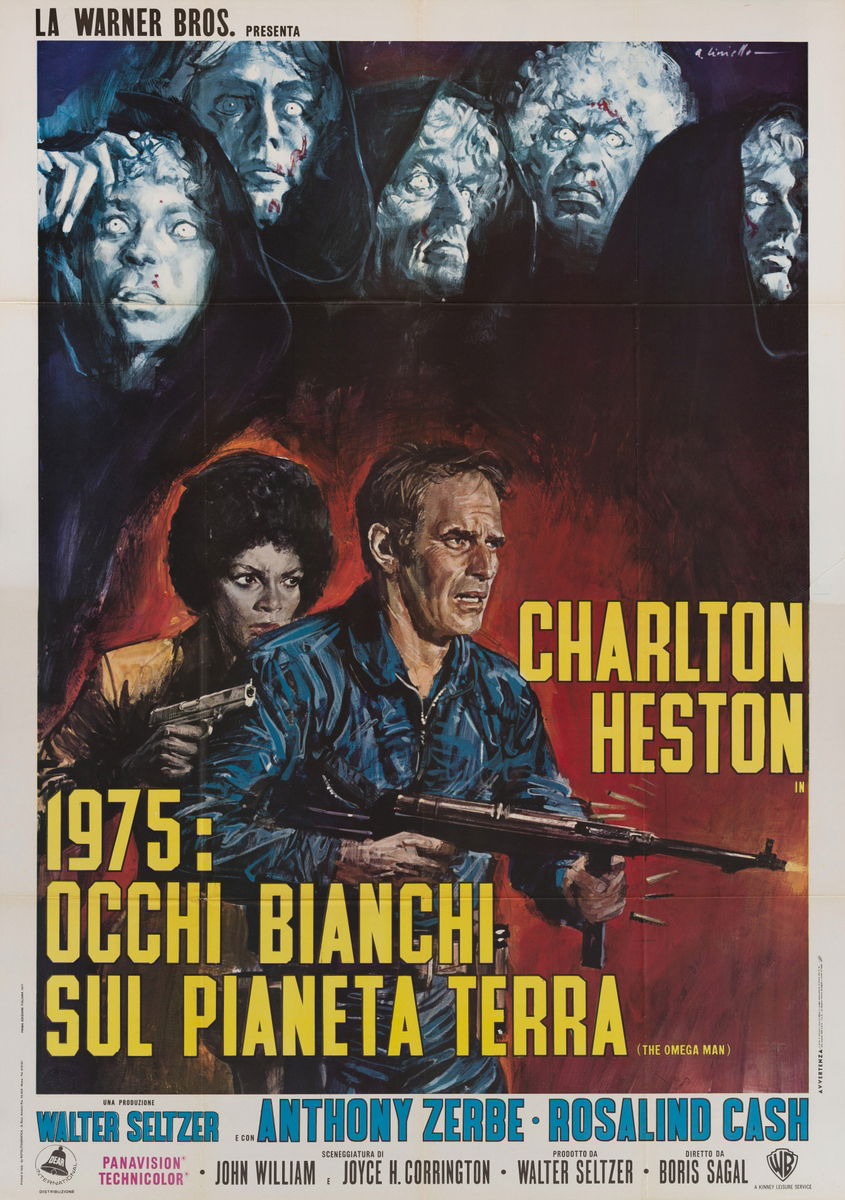 1975: Occhi bianchi sul pianeta Terra - Manifesto 2