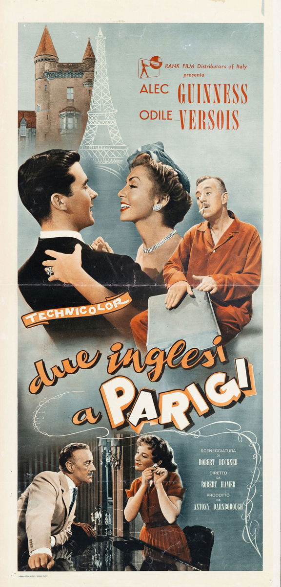 Due inglesi a Parigi - Locandina 1